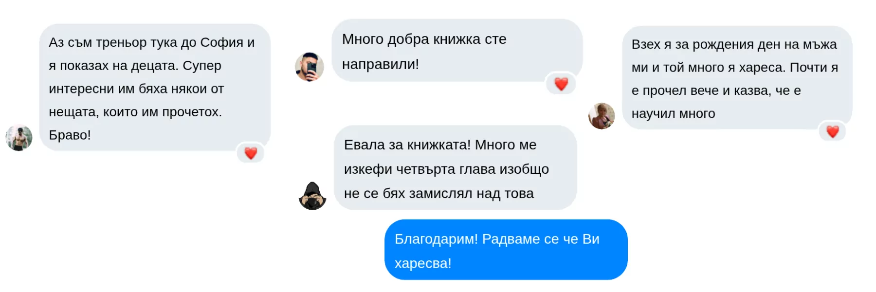 Отзиви от читатели